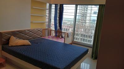 Bedroom Image of 707 Sq.ft 2 BHK Apartment / Flat for rent in Arkade Earth, Kanjurmarg East Mumbai for Rs. 75000