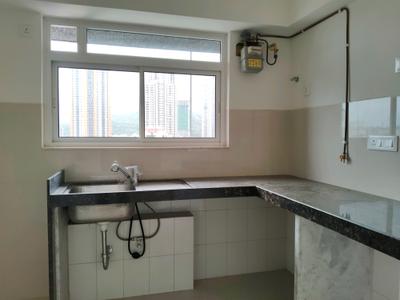 Kitchen Image of 681 Sq.ft 2 BHK Apartment / Flat for sale in The Atmosphere O2, Mulund West Mumbai for Rs. 21000000