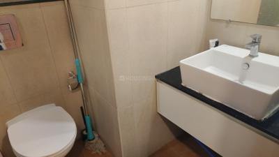 Bathroom Image of 600 Sq.ft 1 RK Apartment / Flat for rent in L And T Raintree Boulevard, Sahakara Nagar Bengaluru for Rs. 44000