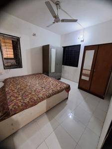 Bedroom Image of 900 Sq.ft 1 BHK Independent House for rent in Santram Pancham Akshardwar Bungalow, Bhayli Vadodara for Rs. 12300