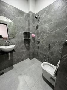 Bathroom Image of 800 Sq.ft 1 BHK Apartment / Flat for rent in Mahalakshmi Nagar Indore for Rs. 19500