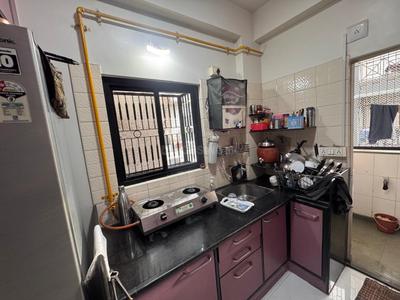 Kitchen Image of 1200 Sq.ft 2 BHK Apartment / Flat for sale in Ghatlodiya Ahmedabad for Rs. 7800000
