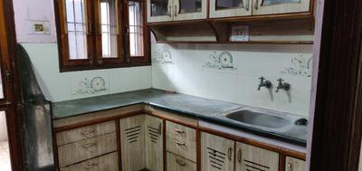 Kitchen Image of 1000 Sq.ft 2 BHK Builder Floor for rent in Mowa Raipur for Rs. 8000