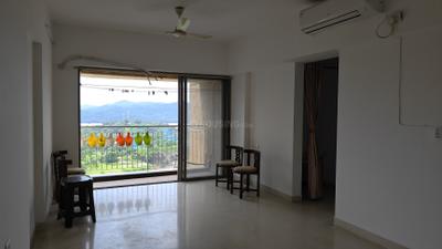 Living Room Image of 1000 Sq.ft 3 BHK Apartment / Flat for rent in Lodha Splendora, Thane West Thane for Rs. 43000
