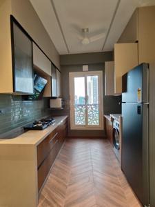 Kitchen Image of 1185 Sq.ft 3 BHK Apartment / Flat for rent in Monte South, Byculla Mumbai for Rs. 140000