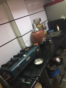 Kitchen Image of 280 Sq.ft 3 BHK Independent House for sale in Rustampura Surat for Rs. 4500000