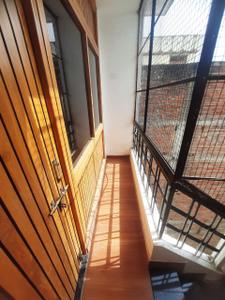 Balcony Image of 400 Sq.ft 1 BHK Apartment / Flat for rent in Paharia Varanasi for Rs. 11500
