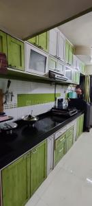 Kitchen Image of 900 Sq.ft 2 BHK Apartment / Flat for sale in Kabra Happy Valley, Thane West Thane for Rs. 14000000