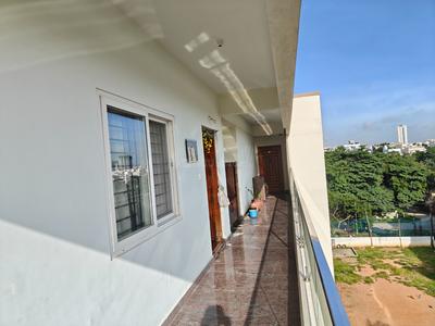 Balcony Image of 1200 Sq.ft 2 BHK Apartment / Flat for rent in Surya Pride, Akshayanagar Bengaluru for Rs. 40000