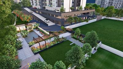 Image of 1155 Sq.ft 2 BHK Apartment / Flat for rent in Sarsan Nancy Hill View A3, Baner, Pune for Rs. 37000