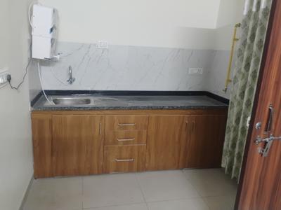 Kitchen Image of 445 Sq.ft 1 BHK Apartment / Flat for rent in Scheme 103 Indore for Rs. 15000