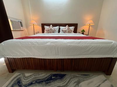 Bedroom Image of 550 Sq.ft 1 BHK Builder Floor for rent in Sector 53 Gurgaon for Rs. 48000