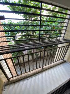 Balcony Image of 650 Sq.ft 1 BHK Apartment / Flat for sale in Vasai West Vasai for Rs. 5200000