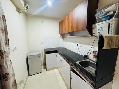 Kitchen Image of 1000 Sq.ft 1 BHK Apartment / Flat for rent in Sector 43 Gurgaon for Rs. 25000