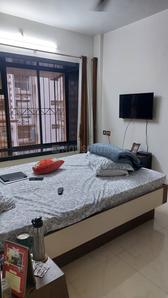 Bedroom Image of 580 Sq.ft 1 BHK Apartment / Flat for rent in Atul Blue Oasis, Kandivali West Mumbai for Rs. 35000