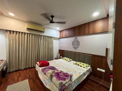 Bedroom Image of 1850 Sq.ft 3 BHK Apartment / Flat for rent in Adani The Meadows, Shantigram Ahmedabad for Rs. 50000