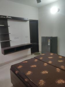 Bedroom Image of 800 Sq.ft 1 RK Builder Floor for rent in Palam Vihar Gurgaon for Rs. 15000