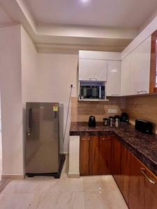 Kitchen Image of 1375 Sq.ft 3 BHK Apartment / Flat for rent in Omaxe The Palace, Gomti Nagar Lucknow for Rs. 55000