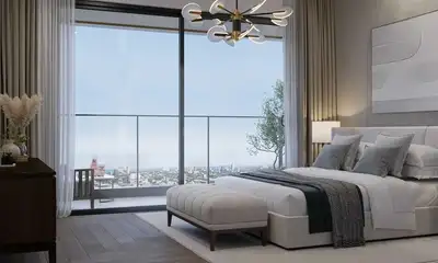 Bedroom Image of 506 Sq.ft 1 BHK Apartment / Flat for sale in Starwing I Stay Tower G, Andheri East Mumbai for Rs. 10300000