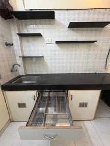 Kitchen Image of 610 Sq.ft 1 BHK Apartment / Flat for rent in Abrol Krishna Utsav, Malad West Mumbai for Rs. 37000
