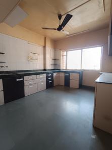 Kitchen Image of 1200 Sq.ft 3 BHK Apartment / Flat for rent in Karia Konark Gardens, Bibwewadi Pune for Rs. 32000