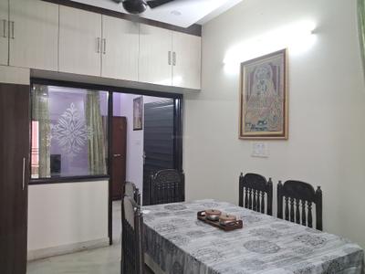 Dining Area Image of 670 Sq.ft 1 BHK Builder Floor for rent in Bindapur New Delhi for Rs. 19000