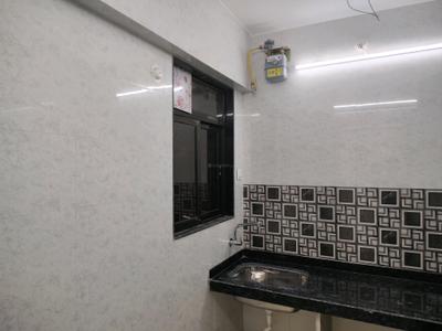 Kitchen Image of 500 Sq.ft 1.5 BHK Apartment / Flat for rent in Thane West Thane for Rs. 39500