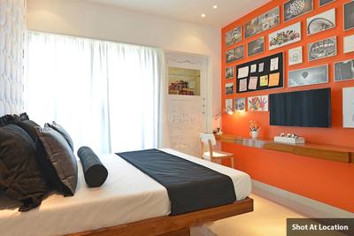 Bedroom Image of 710 Sq.ft 2 BHK Apartment / Flat for sale in Rustomjee La Vie Wing A, Thane West Thane for Rs. 13100000