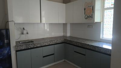 Kitchen Image of 480 Sq.ft 2 BHK Apartment / Flat for sale in GLS Arawali Homes, Sector 4 Sohna for Rs. 4100000