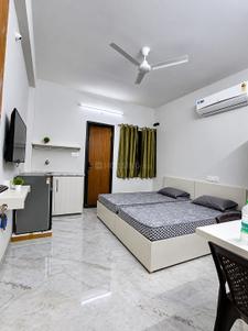 Bedroom Image of 300 Sq.ft 1 RK Apartment / Flat for rent in Bhicholi Mardana Indore for Rs. 15000