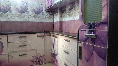 Kitchen Image of 1010 Sq.ft 2 BHK Apartment / Flat for rent in Bhoomi Shubh Shagun Complex, Kamothe Navi Mumbai for Rs. 26000