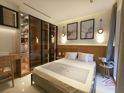 Bedroom Image of 631 Sq.ft 1 BHK Apartment / Flat for sale in Provident Ecopolitan Phase 1A by Provident Housing Limited, Huvinayakanahalli Bengaluru for Rs. 7800000