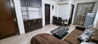 Living Room Image of 900 Sq.ft 2 BHK Builder Floor for rent in Pitampura New Delhi for Rs. 30000