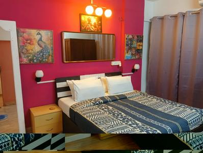 Bedroom Image of 650 Sq.ft 1 BHK Apartment / Flat for rent in Royal Oasis, Malad West Mumbai for Rs. 42000