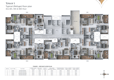 Image of 2500 Sq.ft 4 BHK Apartment / Flat for sale in Vertex Dream Velmore, Balewadi, Pune for Rs. 26200000