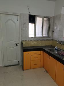 Kitchen Image of 750 Sq.ft 1 BHK Apartment / Flat for rent in Rama Nakshatram, Chinchwad Pune for Rs. 16500
