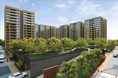 Image of 1374 Sq.ft 2 BHK Apartment / Flat for sale in Vesu, Surat for Rs. 6527000