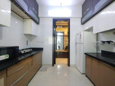 Kitchen Image of 1020 Sq.ft 2 BHK Apartment / Flat for rent in Nerul Navi Mumbai for Rs. 110000