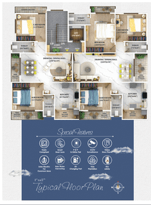 Image of 1260 Sq.ft 2 BHK Apartment / Flat for sale in Ayodhya Nagar, Nagpur for Rs. 6000000