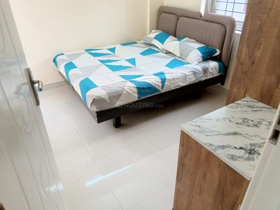 Living Room Image of 650 Sq.ft 1 BHK Apartment / Flat for rent in Marathahalli Bengaluru for Rs. 25000