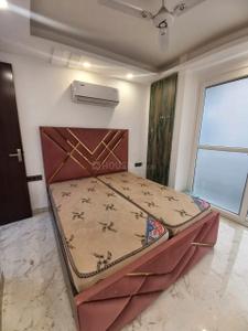 Bedroom Image of 720 Sq.ft 2 BHK Builder Floor for rent in Chhattarpur New Delhi for Rs. 35000