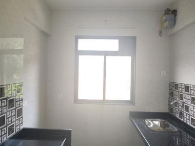Kitchen Image of 701 Sq.ft 1 BHK Apartment / Flat for rent in Kasarvadavali Thane for Rs. 17001