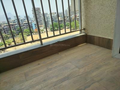 Balcony Image of 1190 Sq.ft 2 BHK Apartment / Flat for rent in Hi Tech The Silver Crest, Taloja Navi Mumbai for Rs. 22000