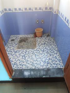 Bathroom Image of 1400 Sq.ft 1 BHK Independent House for rent in Tilakwadi Belagavi for Rs. 6500