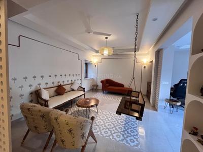 Hall Image of 1700 Sq.ft 3 BHK Apartment / Flat for rent in DDA Sector Pocket B C, Vasant Kunj New Delhi for Rs. 100000