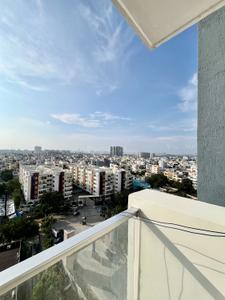 Balcony Image of 840 Sq.ft 2 BHK Apartment / Flat for sale in Vaishnavi Houdini, Bandlaguda Jagir Hyderabad for Rs. 9600000
