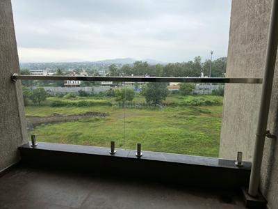Balcony Image of 898 Sq.ft 2 BHK Apartment / Flat for rent in Shaligram Pavillia, Gahunje Pune for Rs. 18000