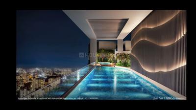 Balcony Image of 1450 Sq.ft 3 BHK Apartment / Flat for sale in Rustomjee La Familia, Thane West Thane for Rs. 25400000