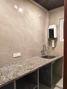 Kitchen Image of 350 Sq.ft 1 RK Builder Floor for rent in DLF Phase 5 Gurgaon for Rs. 25000