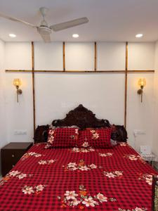 Bedroom Image of 582 Sq.ft 1 RK Studio for rent in Paradise At Brigade Cornerstone Utopia, Varthur Bengaluru for Rs. 30000